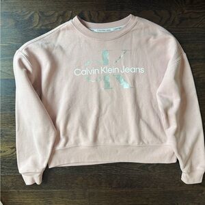 Calvin Klein Jeans Pink Sweatshirt